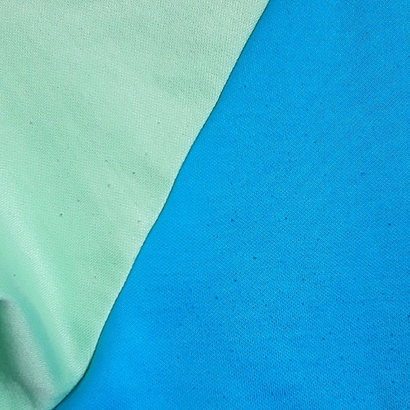 Avia - XL - Blue and Green Zip up Sweatshirt - Picture 3 of 7